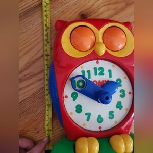 Clock Telling Time TOMY Vintage